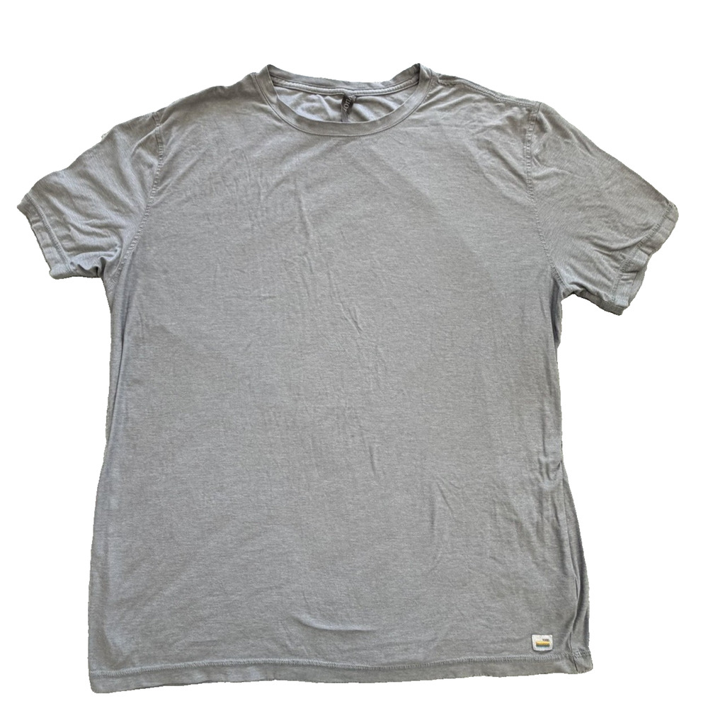 Vuori Shirt Mens XL Tradewind Performance Stretch Short Sleeve Logo